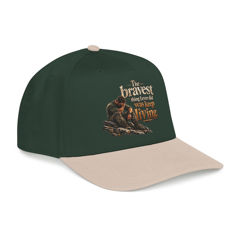 The Bravest Thing I Ever Did Was Keep Living - OTTO Baseball Hat