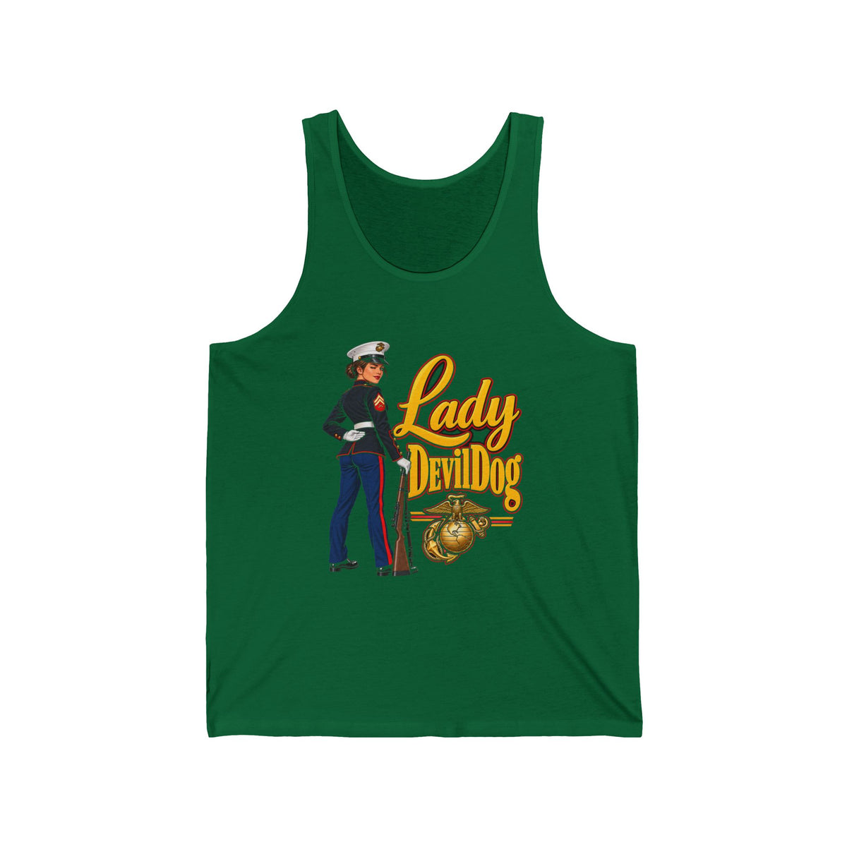 Lady Devil Dog - Athletic Tank