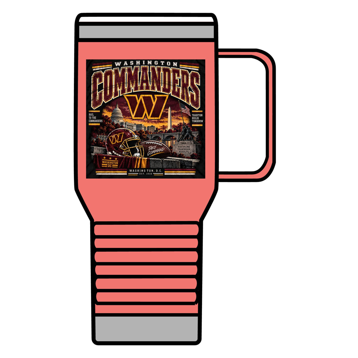 Washington Commanders Pride - 20oz Insulated Mug
