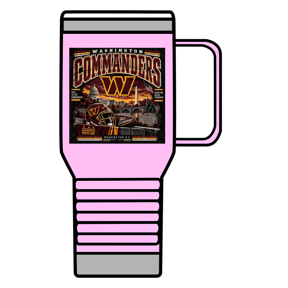 Washington Commanders Pride - 20oz Insulated Mug