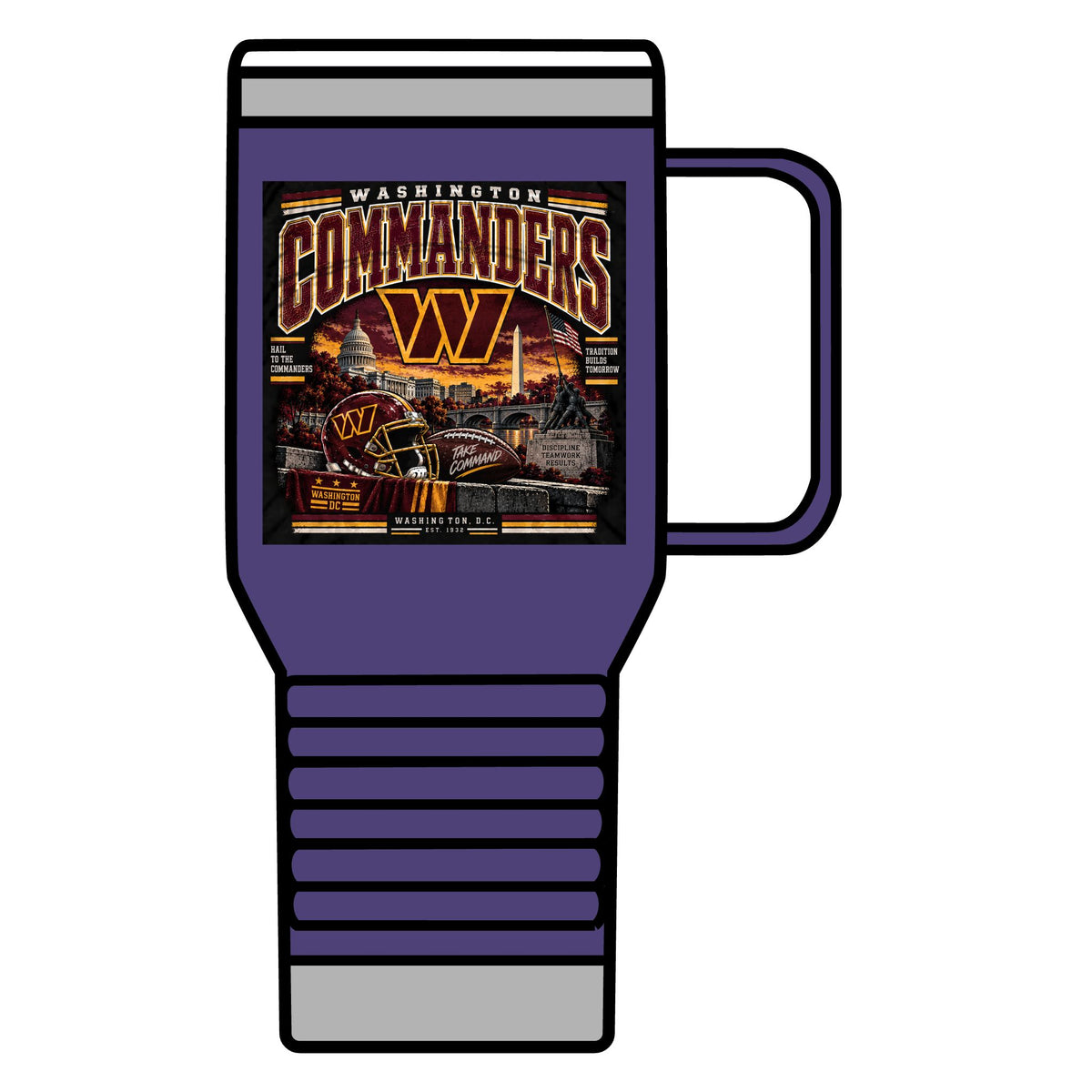 Washington Commanders Pride - 20oz Insulated Mug
