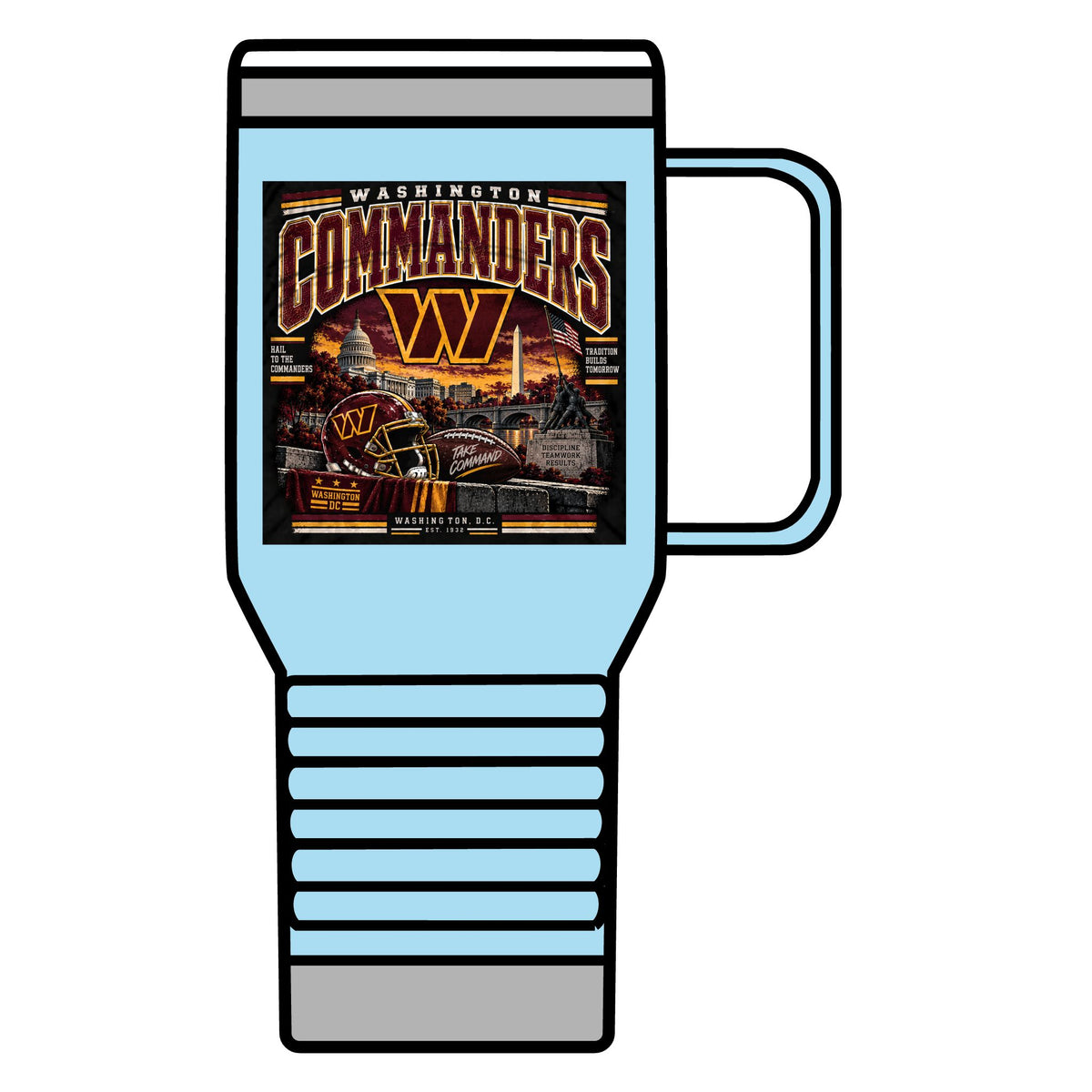 Washington Commanders Pride - 20oz Insulated Mug