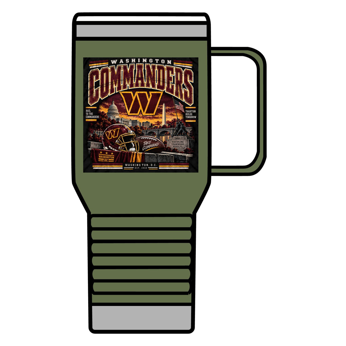 Washington Commanders Pride - 20oz Insulated Mug