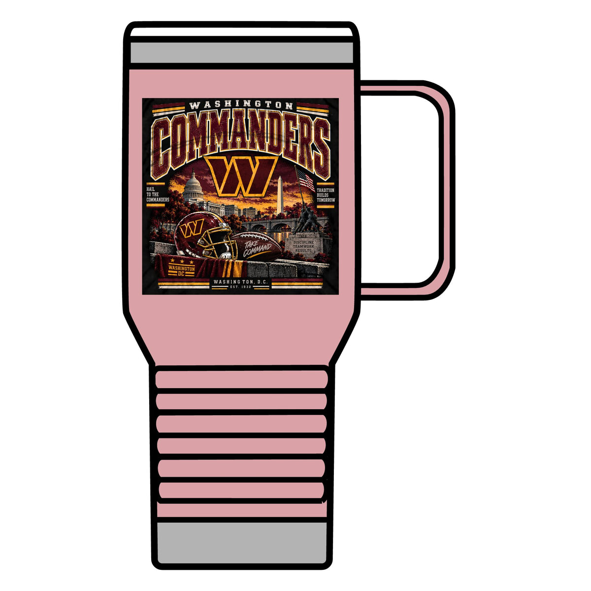Washington Commanders Pride - 20oz Insulated Mug