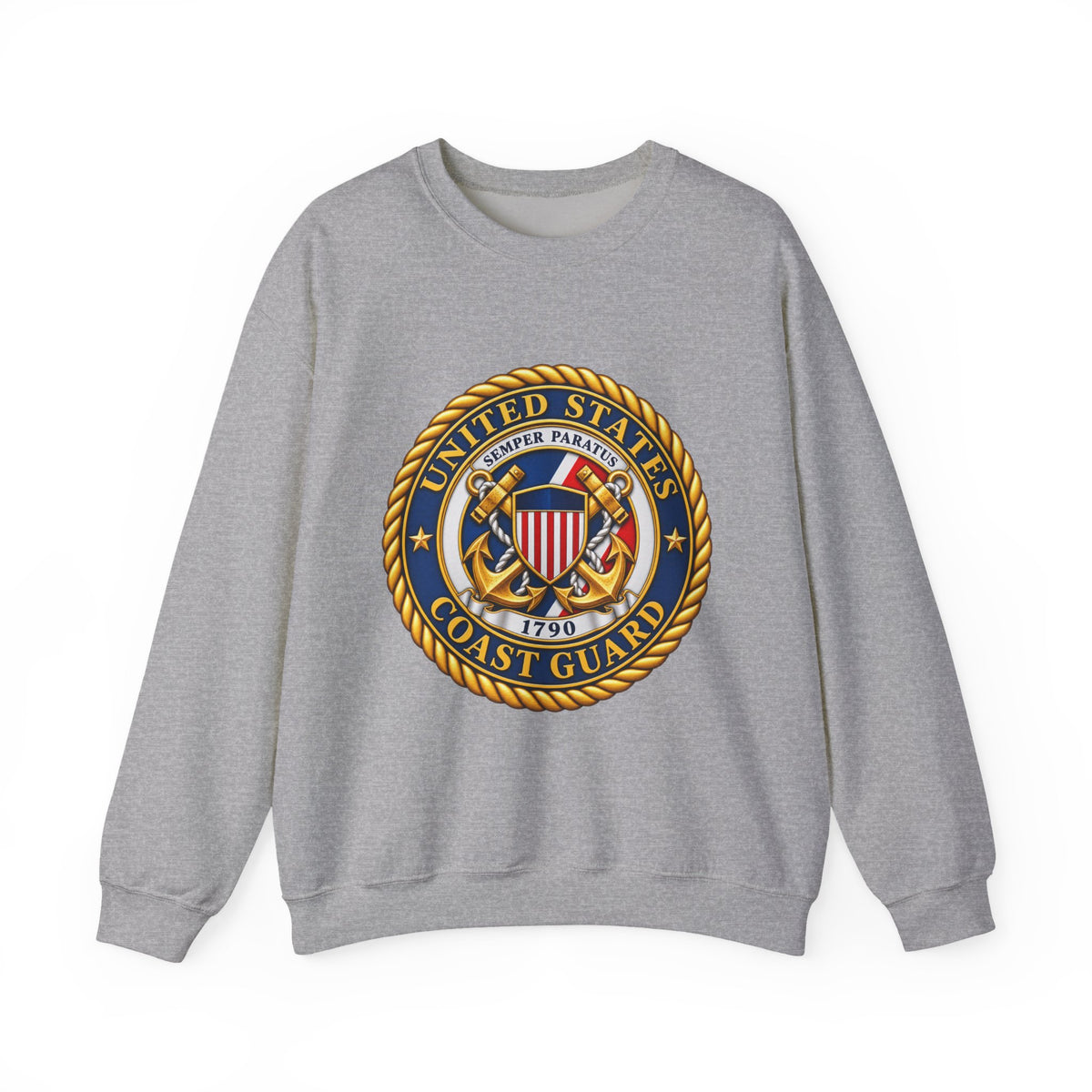 U.S. Coast Guard Emblem - Crewneck Sweatshirt