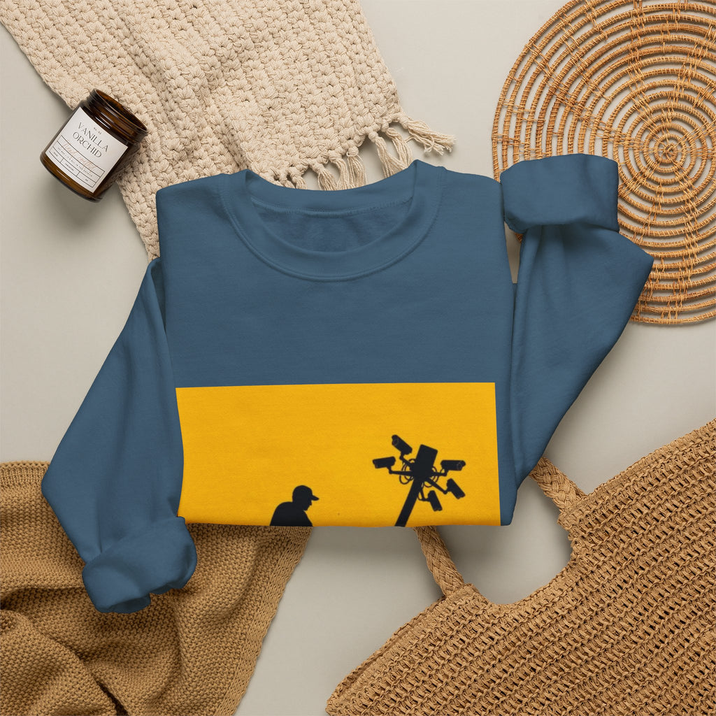 Surveillance Sabotage Tee - Crewneck Sweatshirt