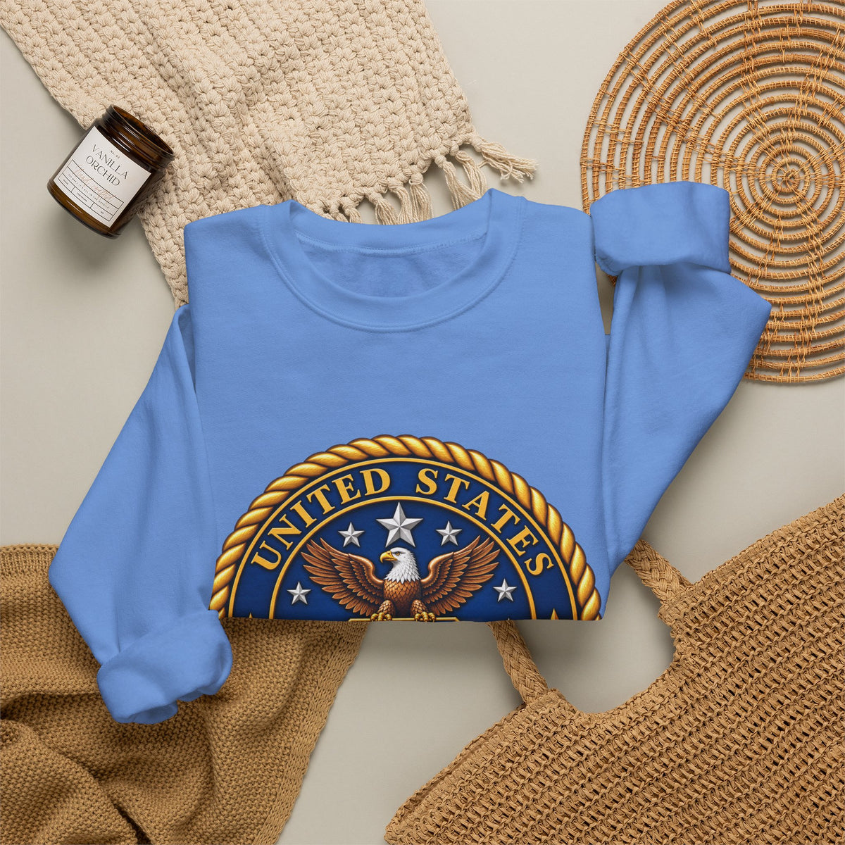 U.S. Air Force Emblem - Crewneck Sweatshirt