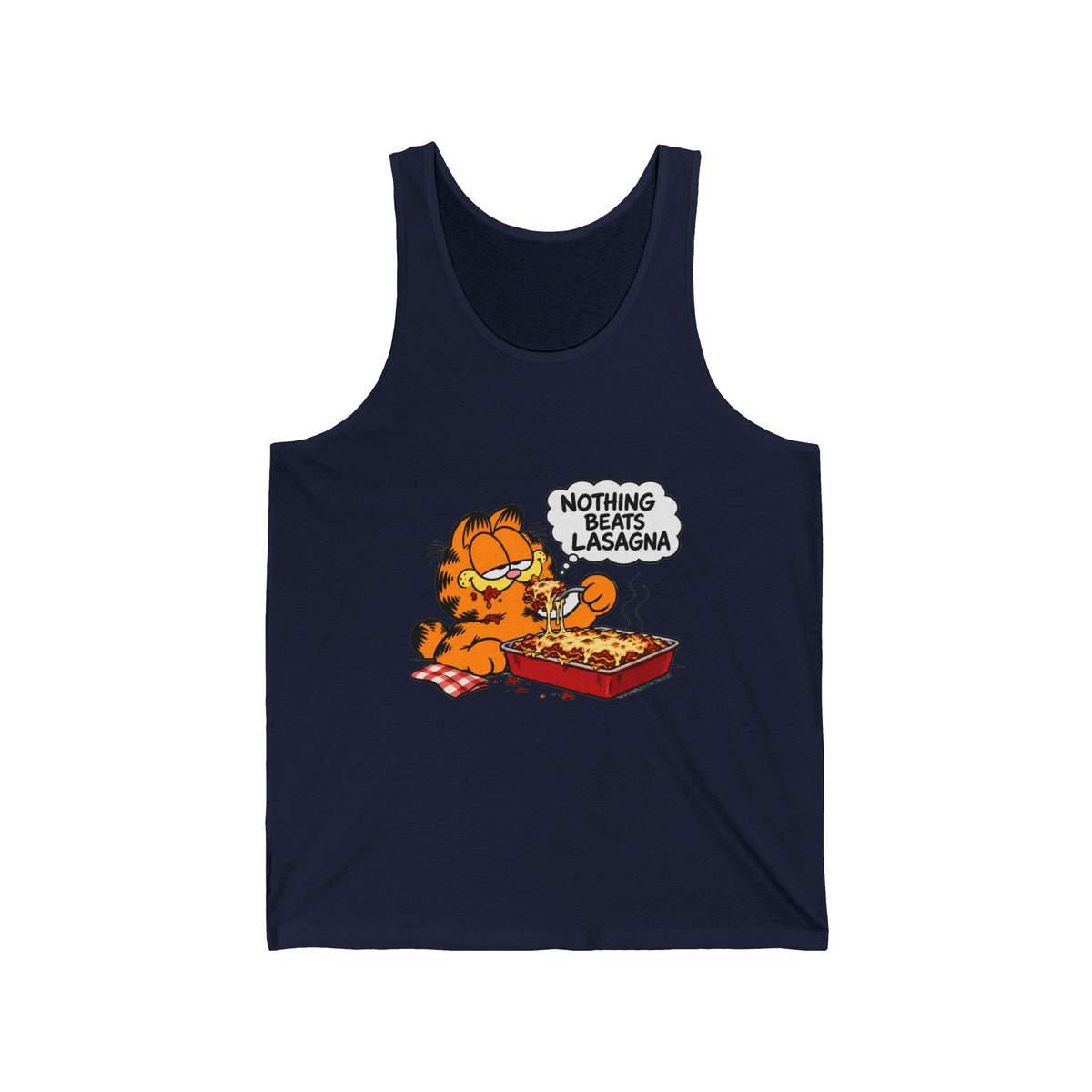 Nothing Beats Lasagna - Athletic Tank