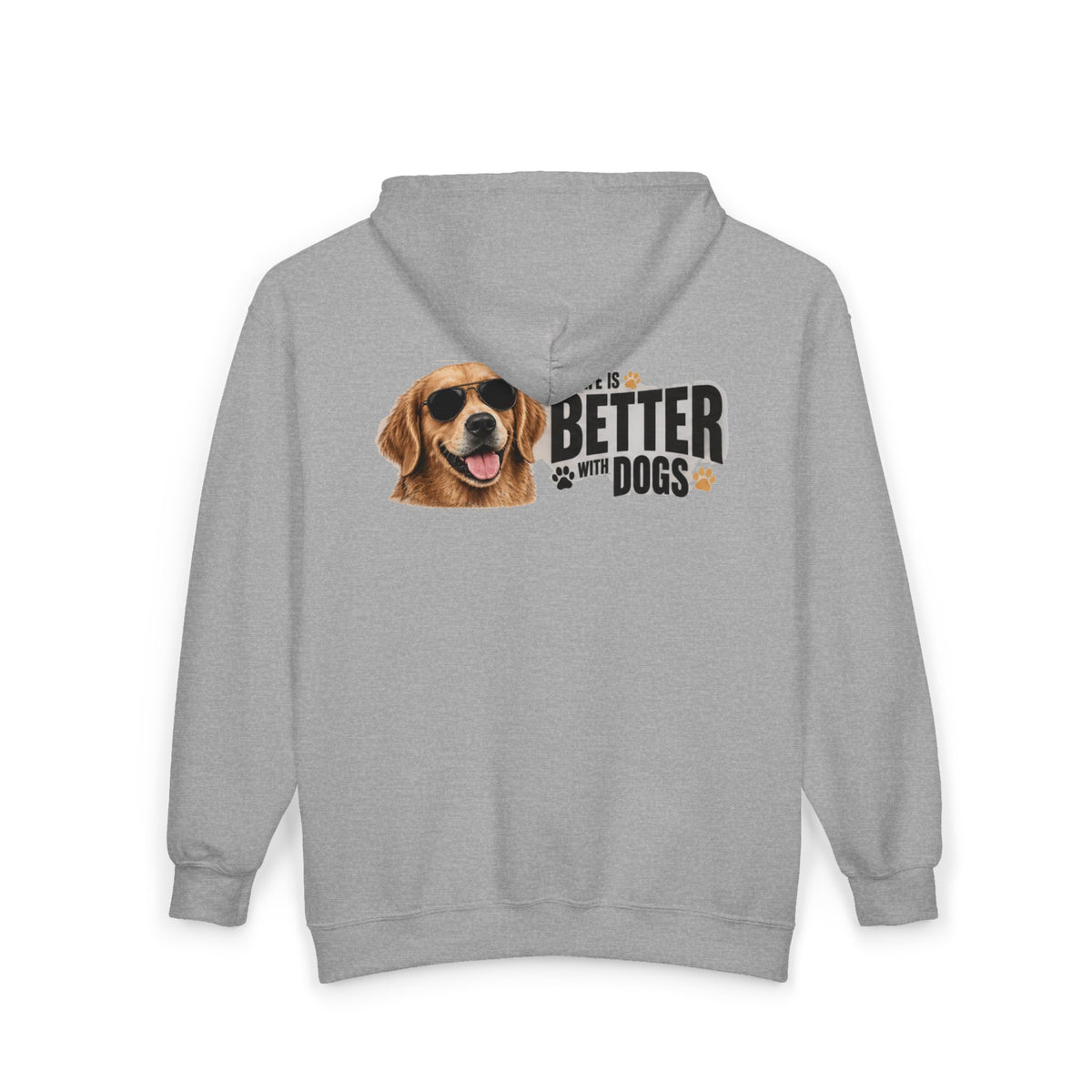Dog Lover - Full-Zip Hooded Sweatshirt