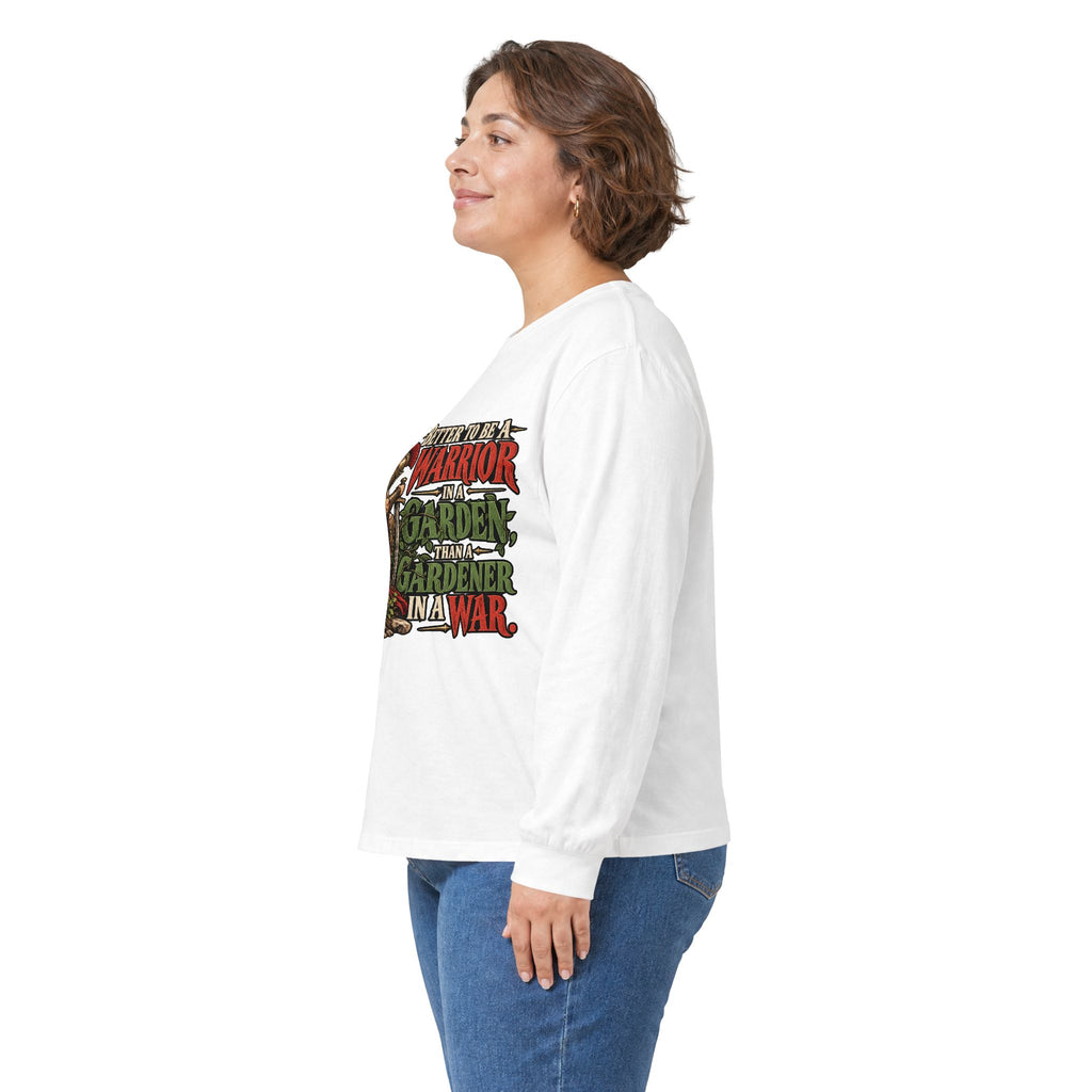 Warrior In A Garden - Unisex Ultra Cotton Long Sleeve Tee