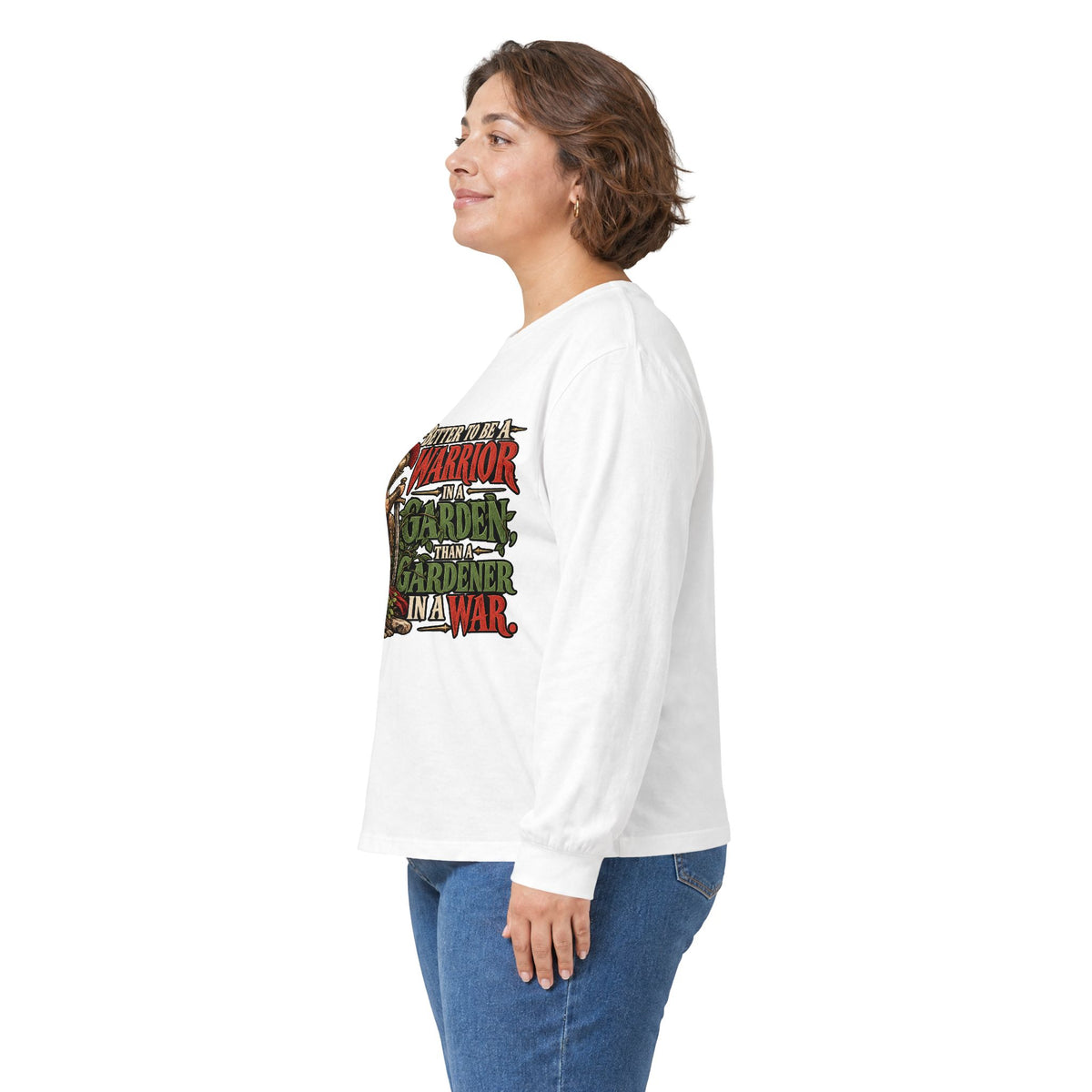 Warrior In A Garden - Unisex Ultra Cotton Long Sleeve Tee