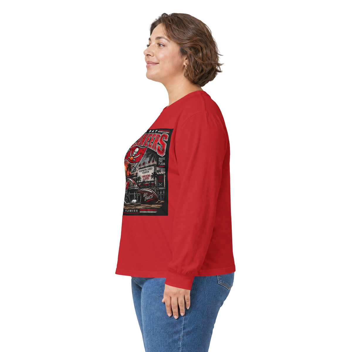 Tampa Bay Buccaneers Pirate Heritage - Unisex Ultra Cotton Long Sleeve Tee