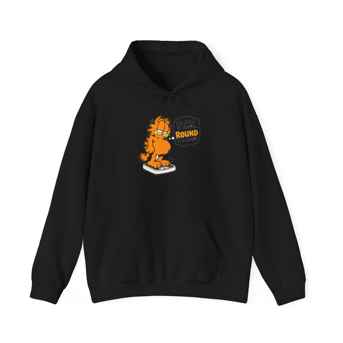 Round Shape Garfield - Hoodie