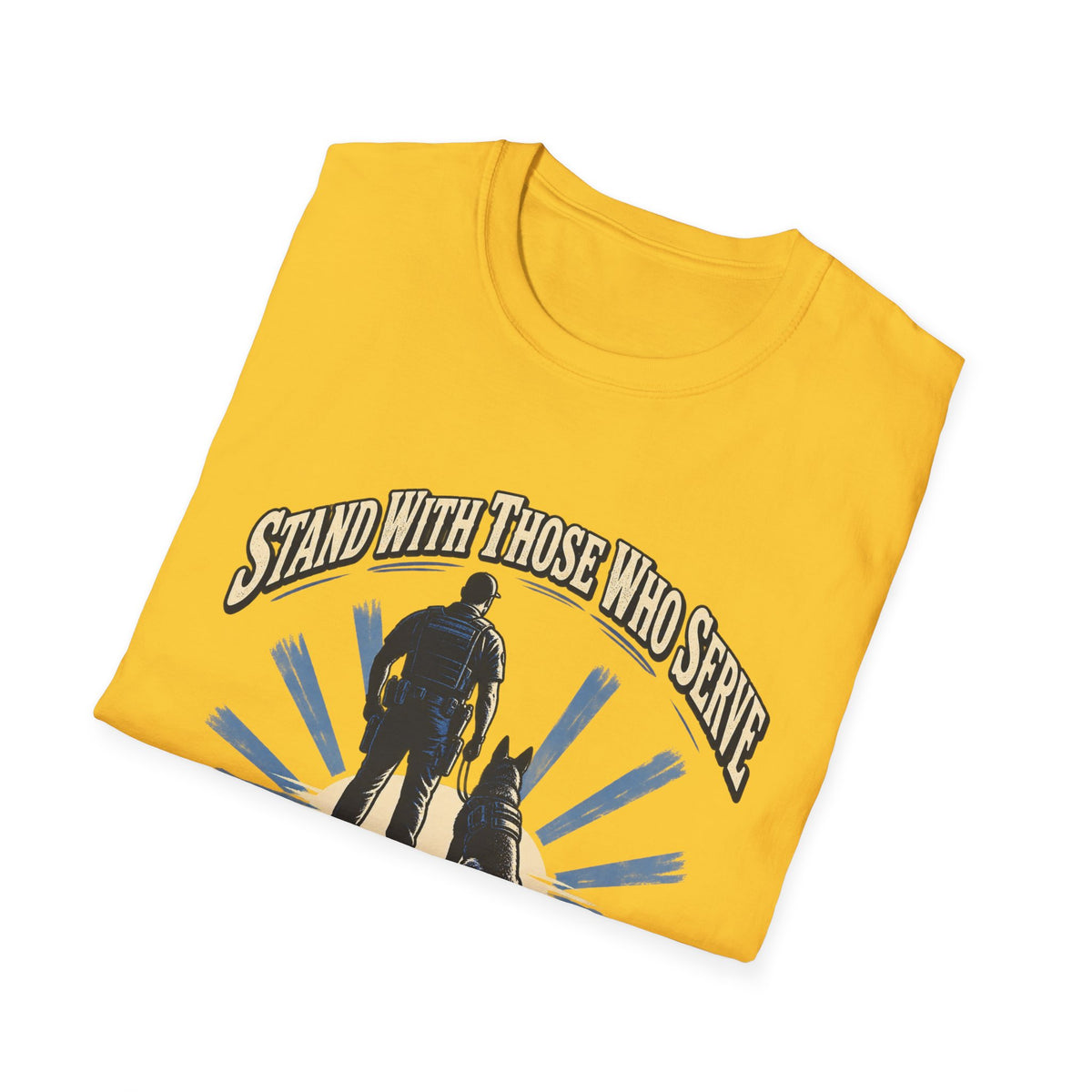 Stand With Those Who Serve Police K9 - Classic Tee