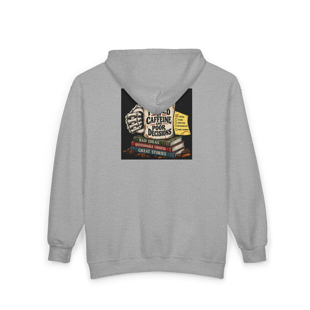 Fueled by Caffeine - Full-Zip Hooded Sweatshirt