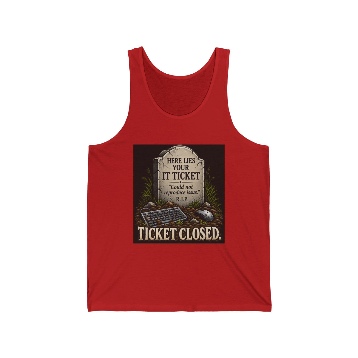 Ticket Closed - Athletic Tank