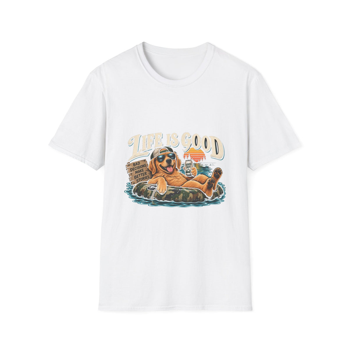 Life is Good Floatin' - Classic Tee