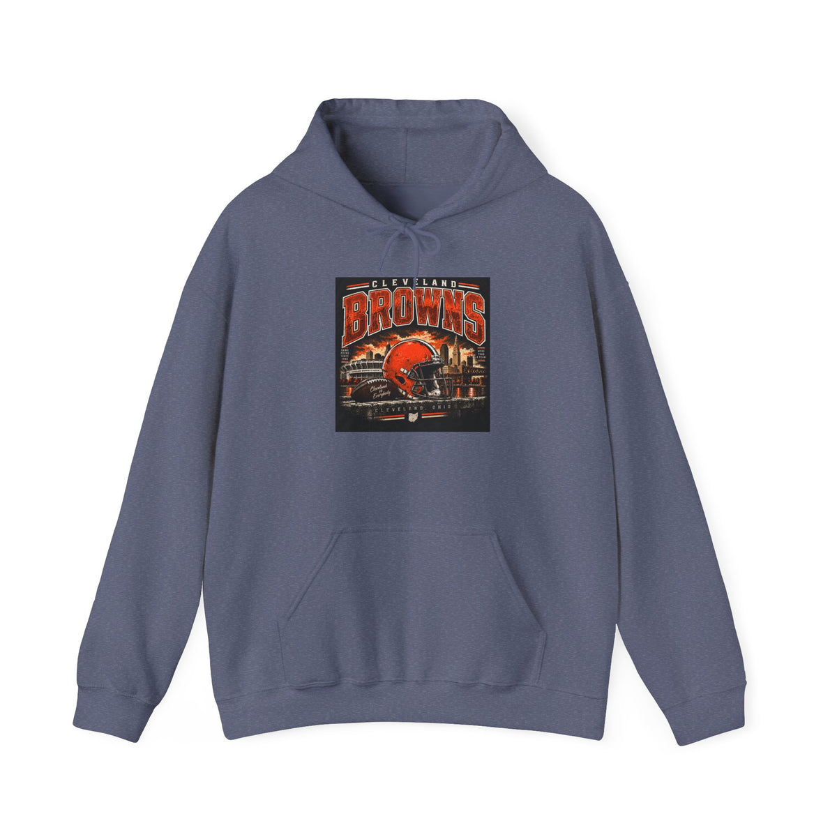 Cleveland Browns Skyline - Hoodie