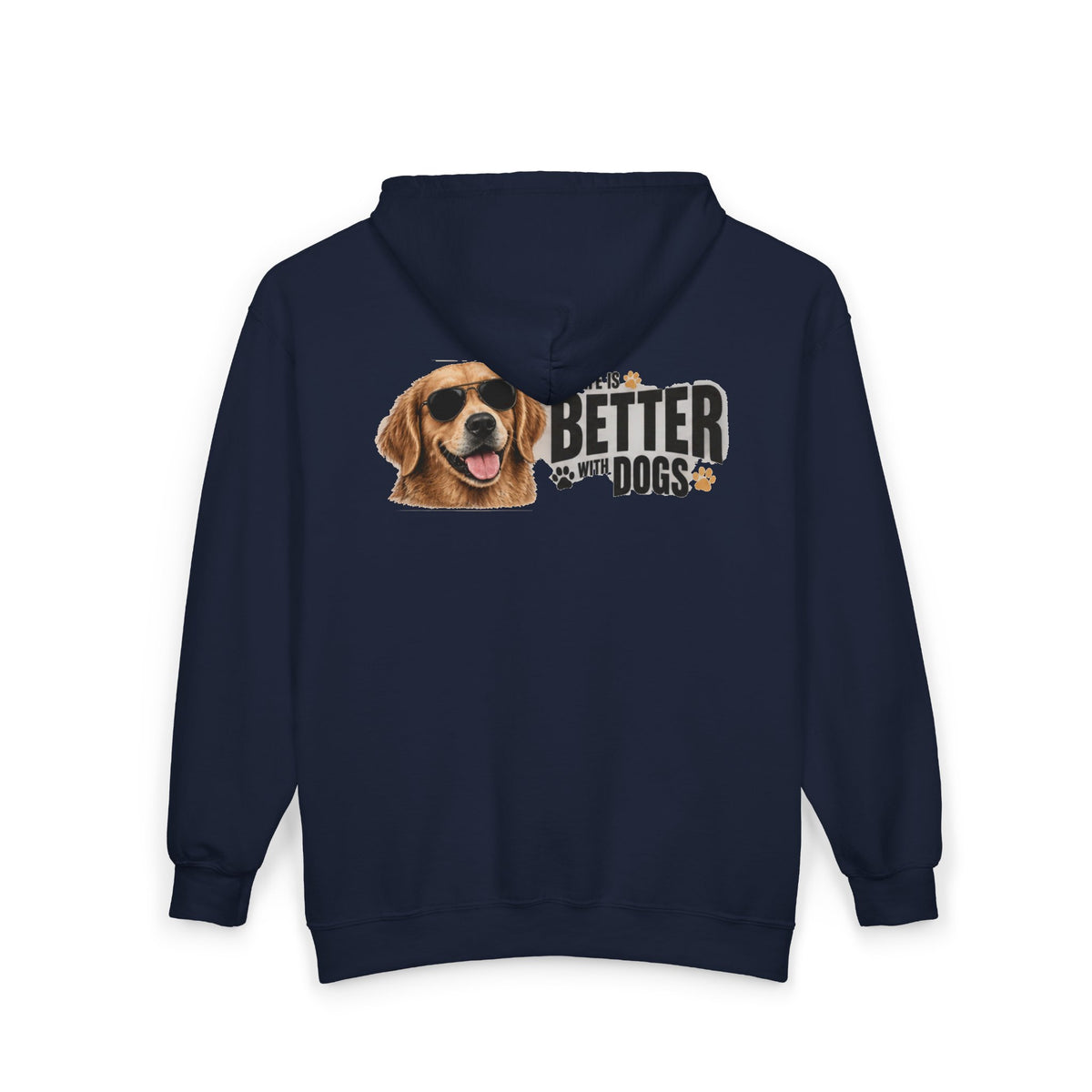 Dog Lover - Full-Zip Hooded Sweatshirt