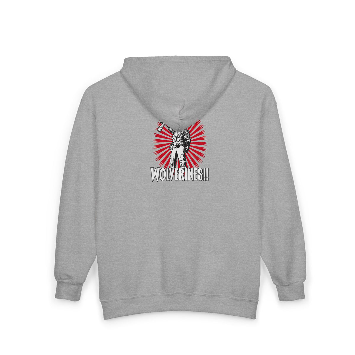 Wolverines - Full-Zip Hooded Sweatshirt