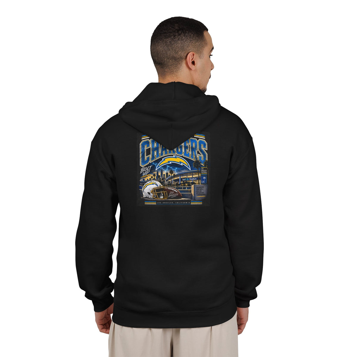 Los Angeles Chargers - Full-Zip Hooded Sweatshirt