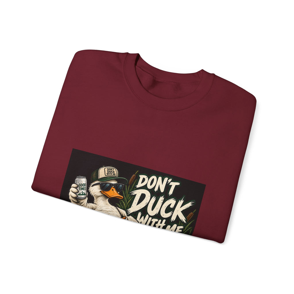 Duck With Me Camo - Crewneck Sweatshirt