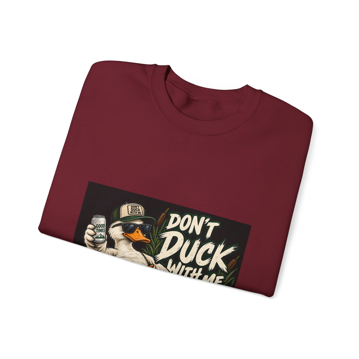 Duck With Me Camo - Crewneck Sweatshirt
