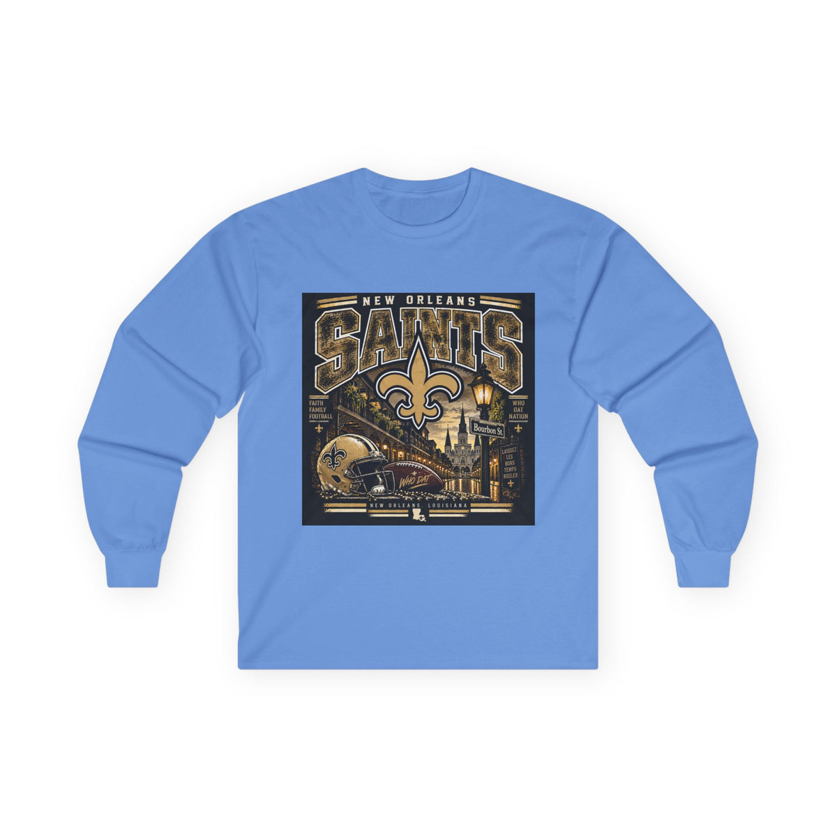 Saints Nation Glory Tee - Unisex Ultra Cotton Long Sleeve Tee