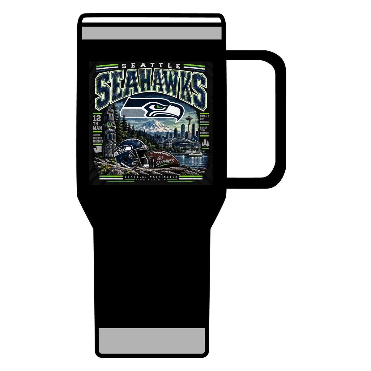 Seattle Seahawks Pride - 20oz Insulated Mug