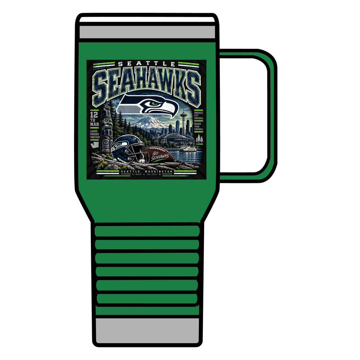 Seattle Seahawks Pride - 20oz Insulated Mug