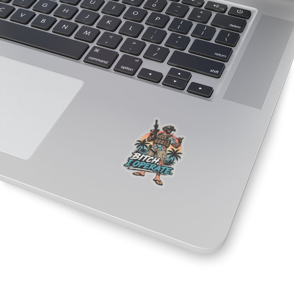 Beach Operator - Kiss-Cut Sticker