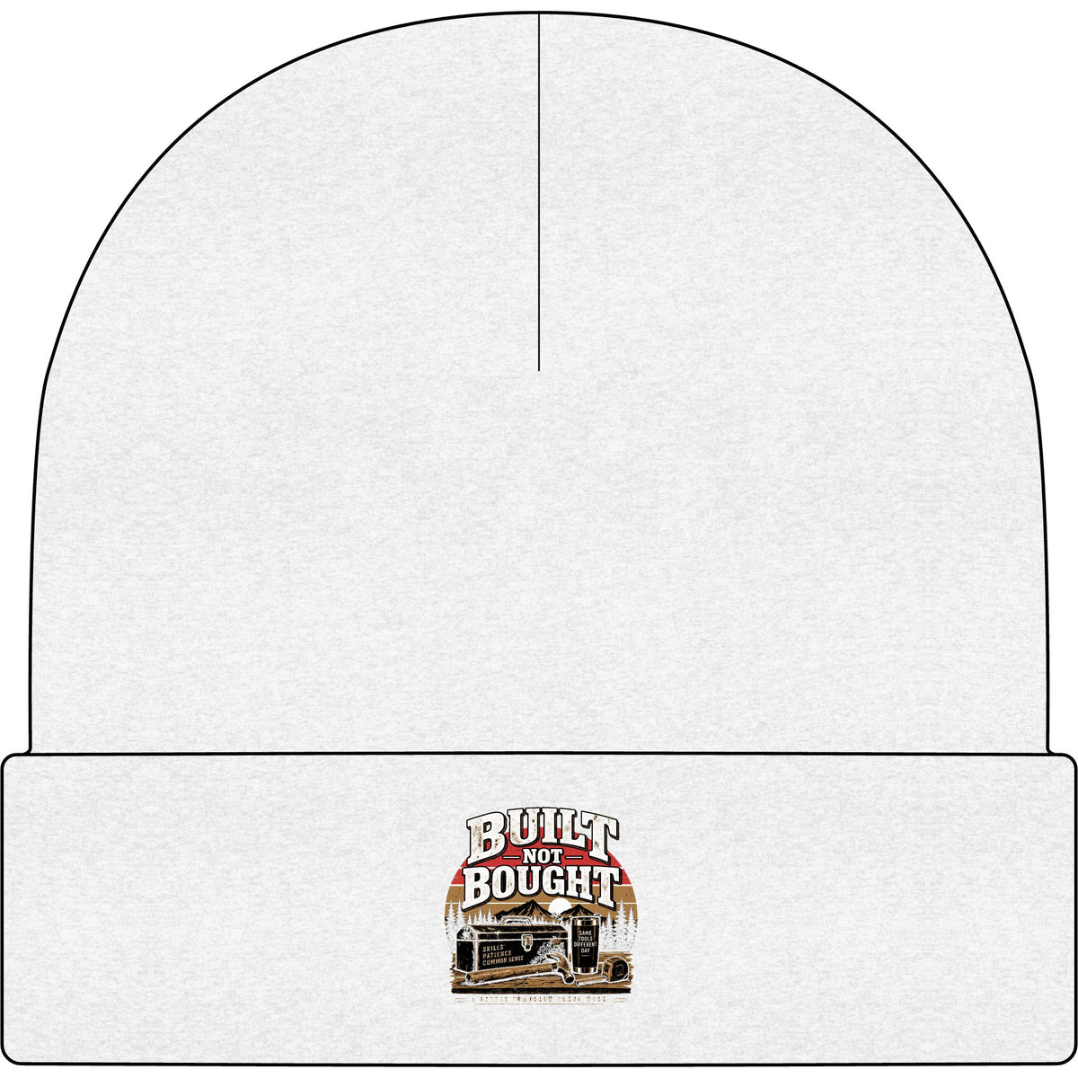 Built Not Bought - AS Colour 1107 Cuff Beanie