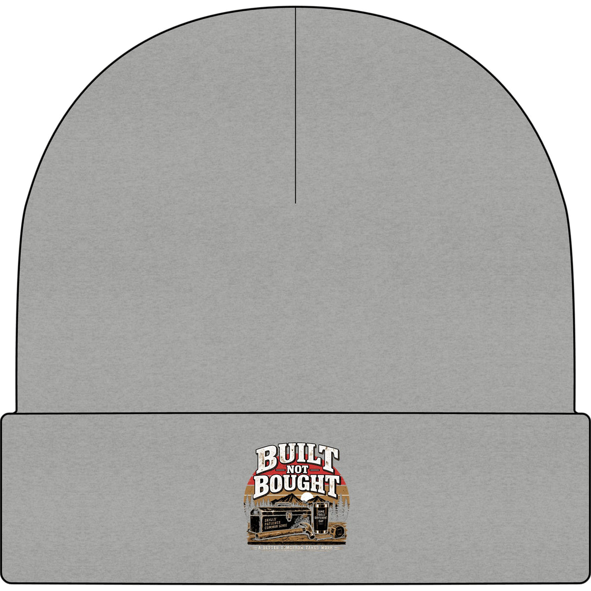 Built Not Bought - AS Colour 1107 Cuff Beanie