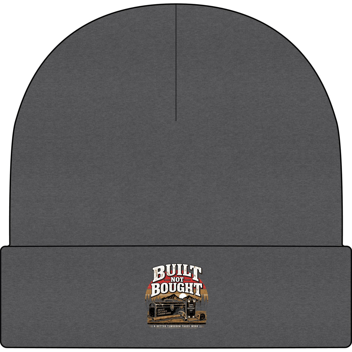 Built Not Bought - AS Colour 1107 Cuff Beanie