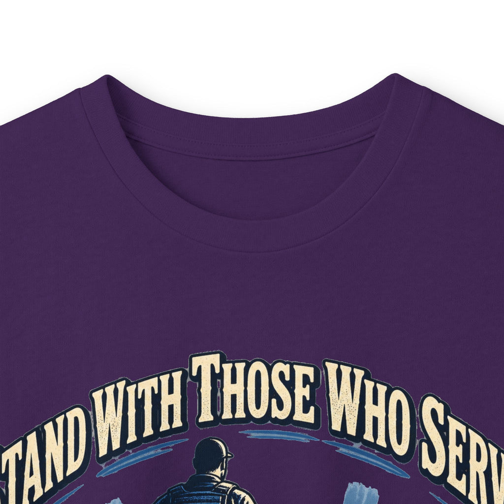 Stand With Those Who Serve Police K9 - Unisex Ultra Cotton Long Sleeve Tee