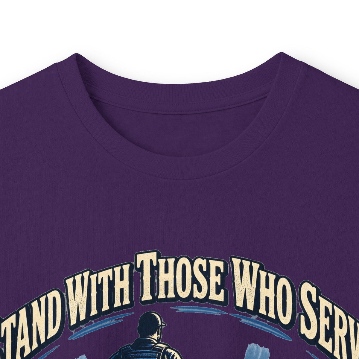Stand With Those Who Serve Police K9 - Unisex Ultra Cotton Long Sleeve Tee