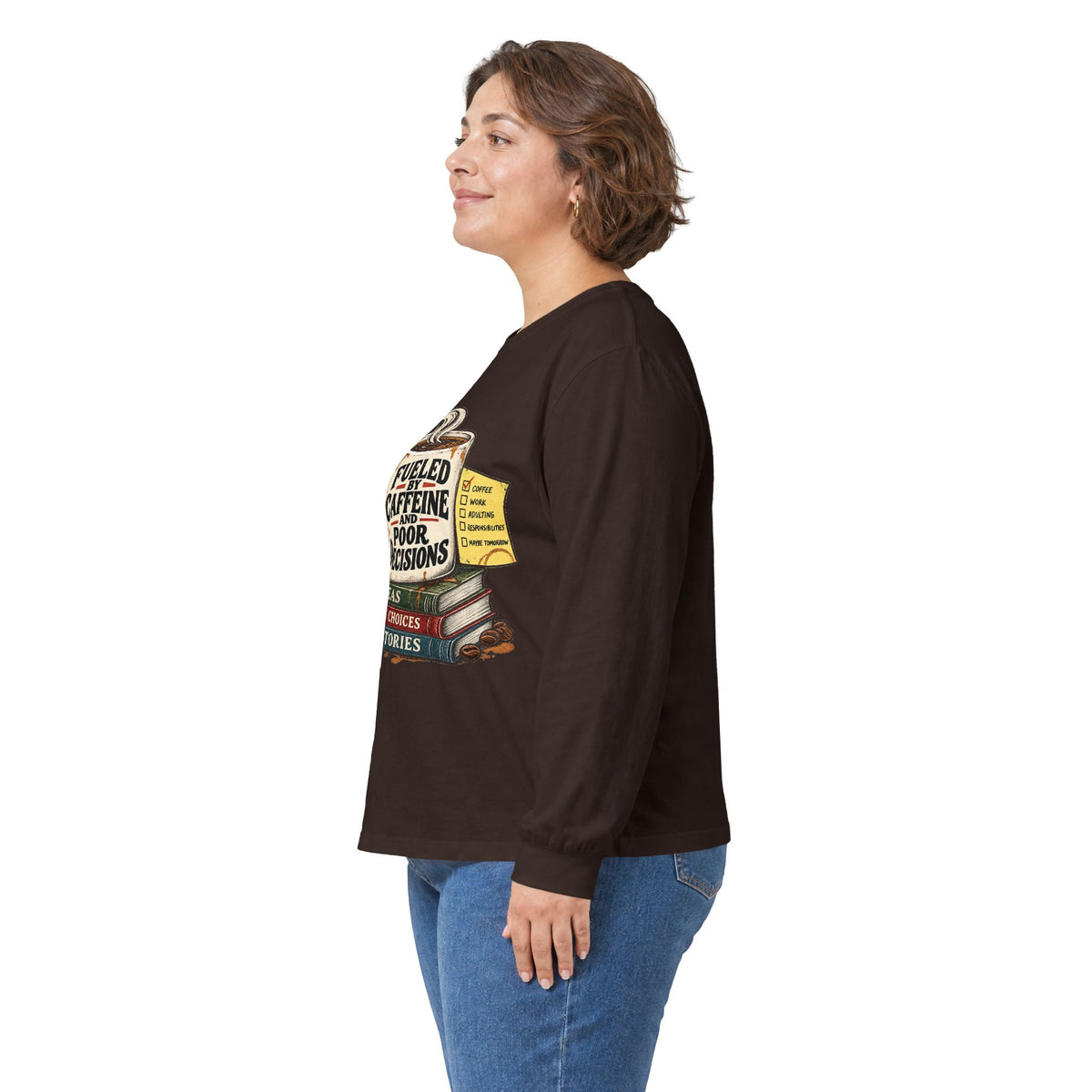 Fueled by Caffeine - Unisex Ultra Cotton Long Sleeve Tee