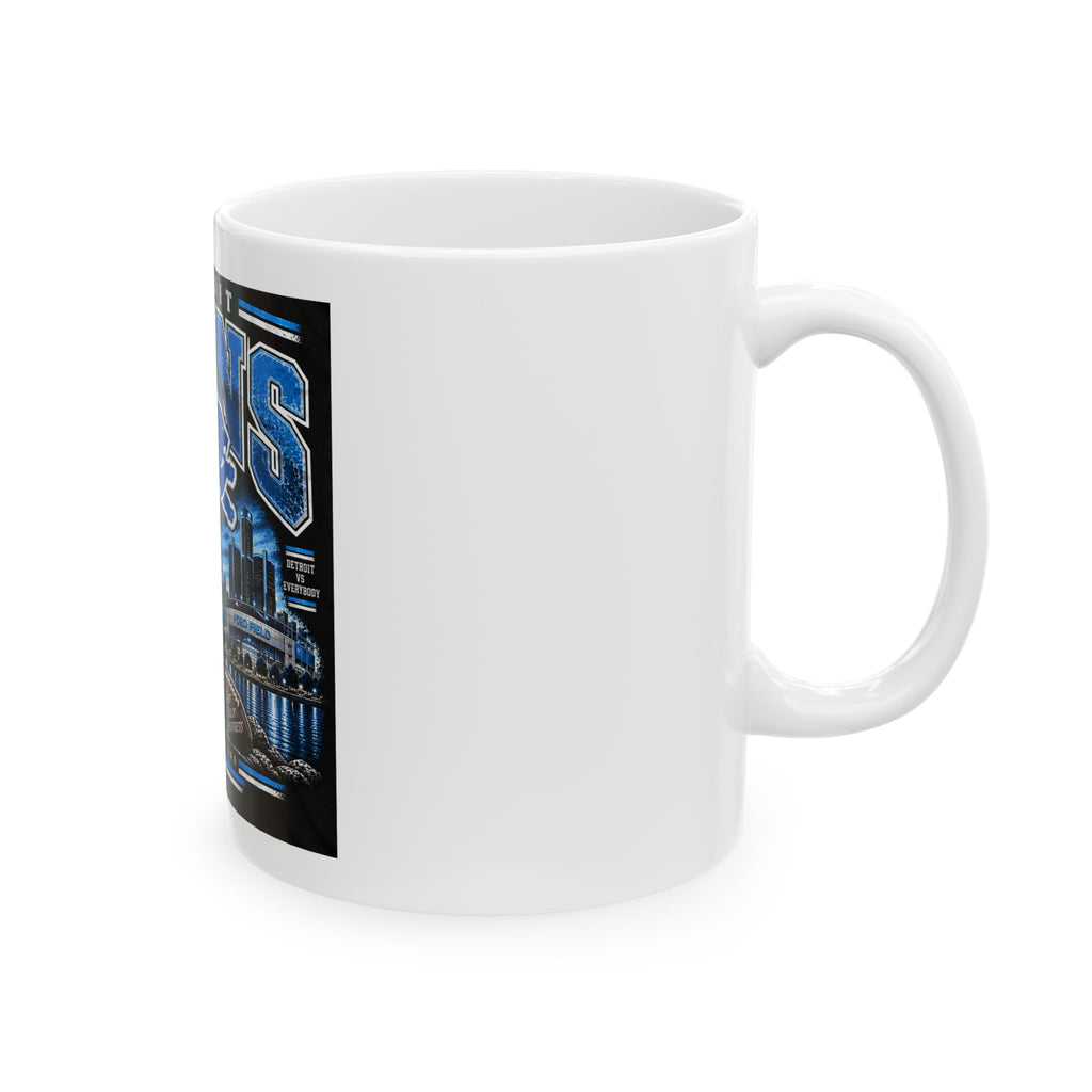 Detroit Lions Grit - Ceramic Mug 11oz and 15oz