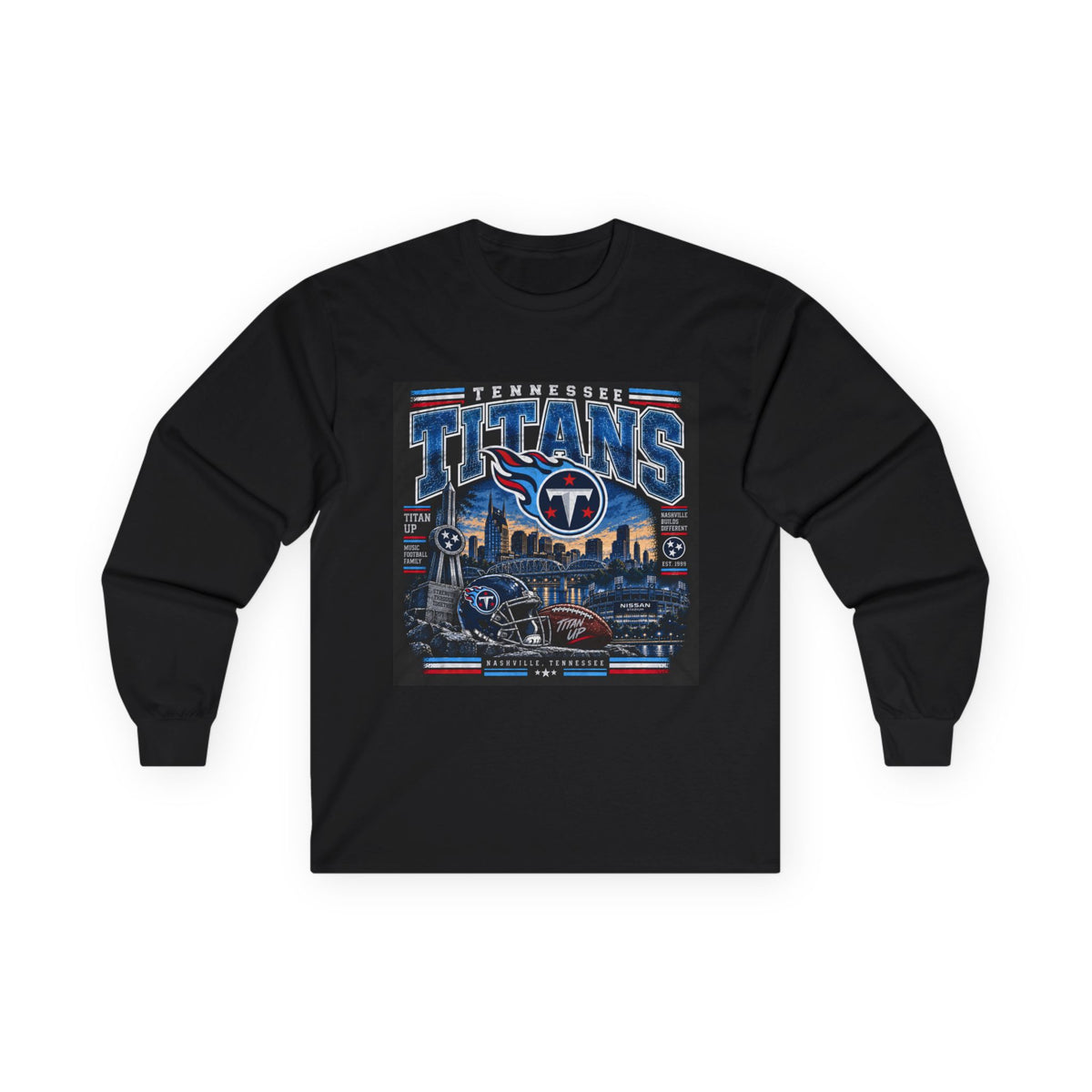 Tennessee Titans Nashville Pride - Unisex Ultra Cotton Long Sleeve Tee