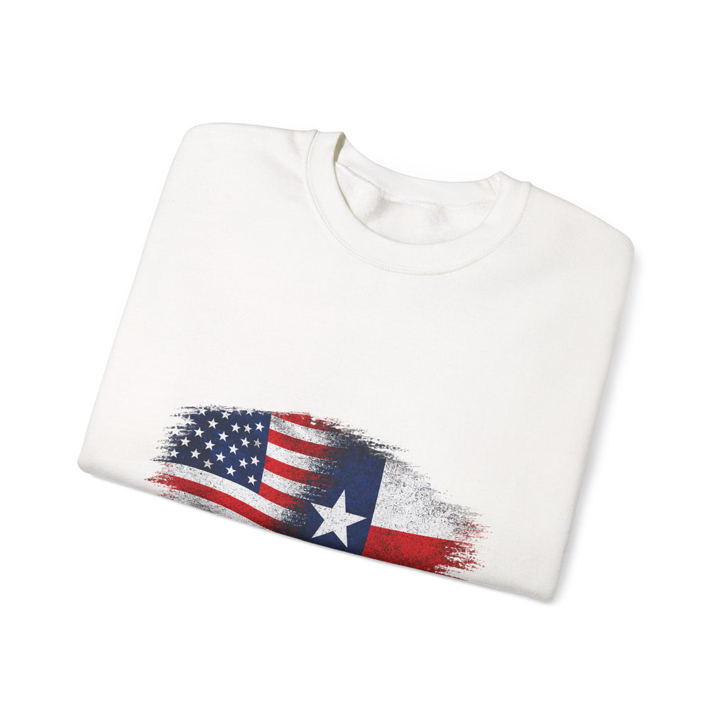 American by Birth, Texan by Choice - Crewneck Sweatshirt