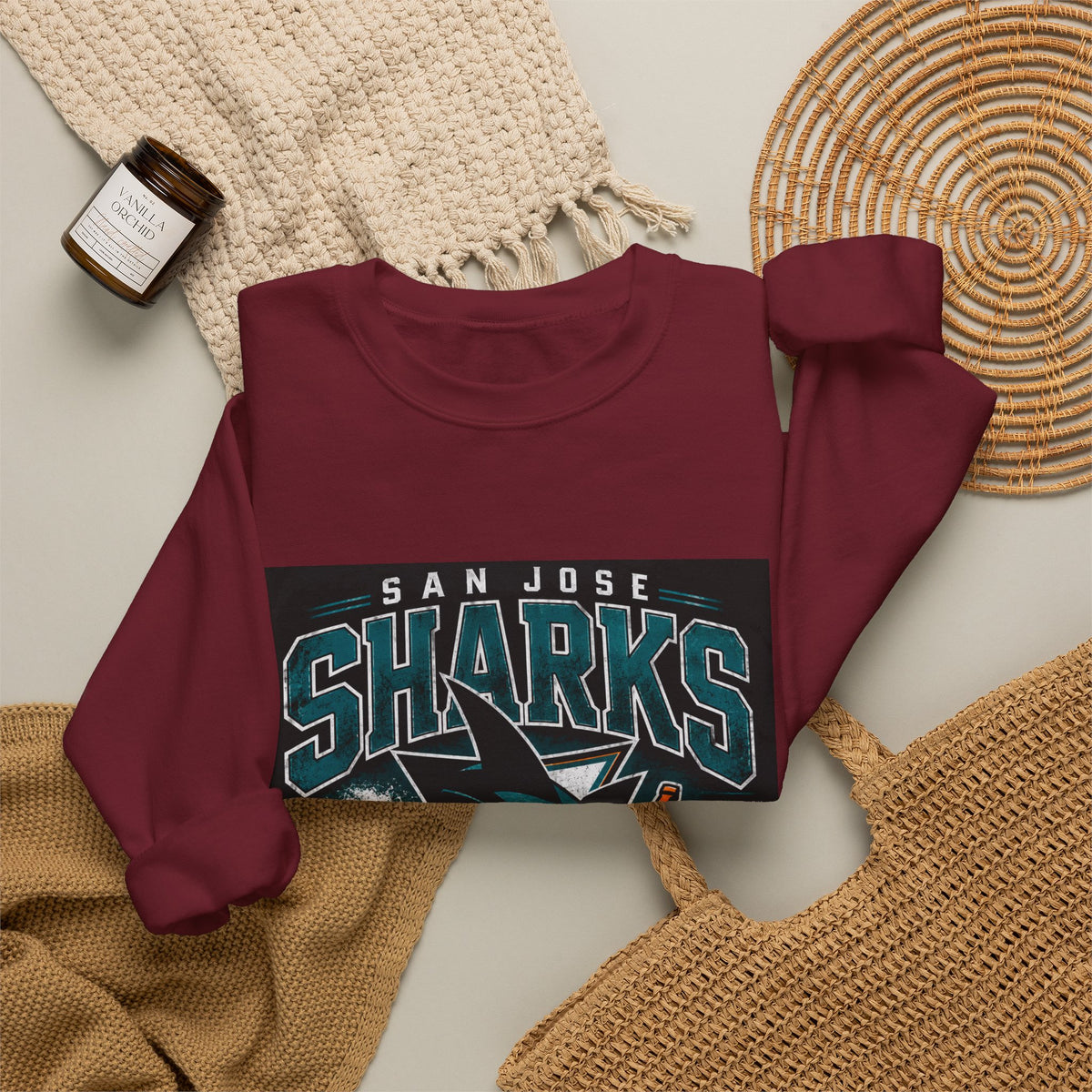 San Jose Sharks - Crewneck Sweatshirt