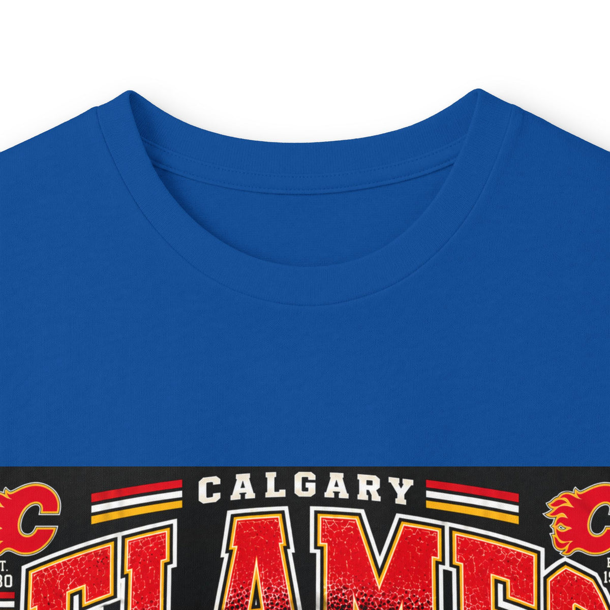 Calgary Flames Pride - Unisex Ultra Cotton Long Sleeve Tee