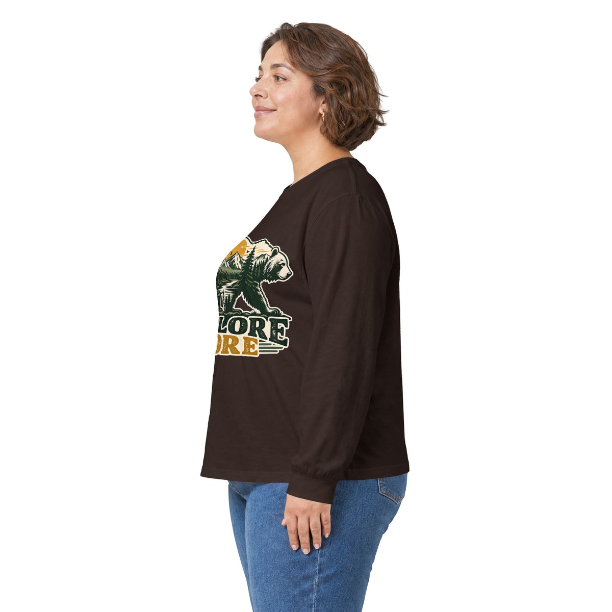Explore More Bear - Unisex Ultra Cotton Long Sleeve Tee