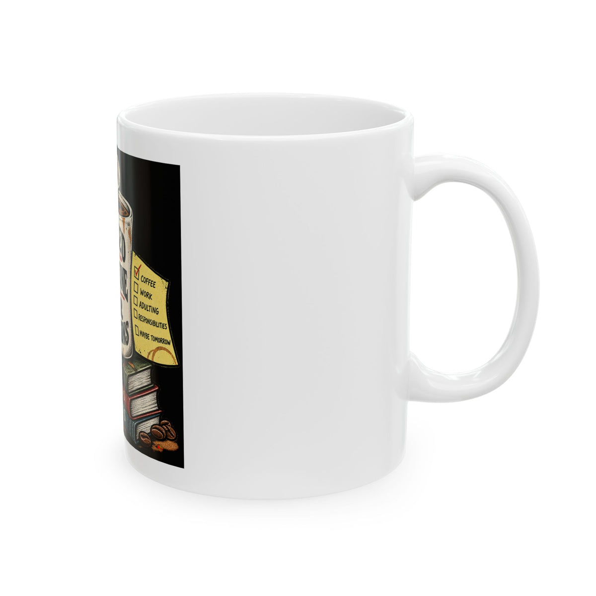 Fueled by Caffeine - Ceramic Mug 11oz and 15oz