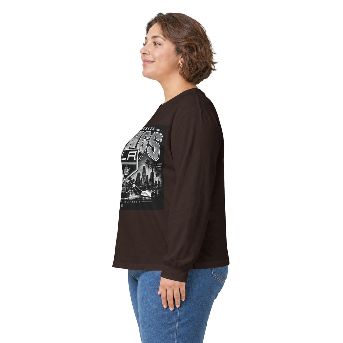 LA Kings Hockey Lives Here - Unisex Ultra Cotton Long Sleeve Tee