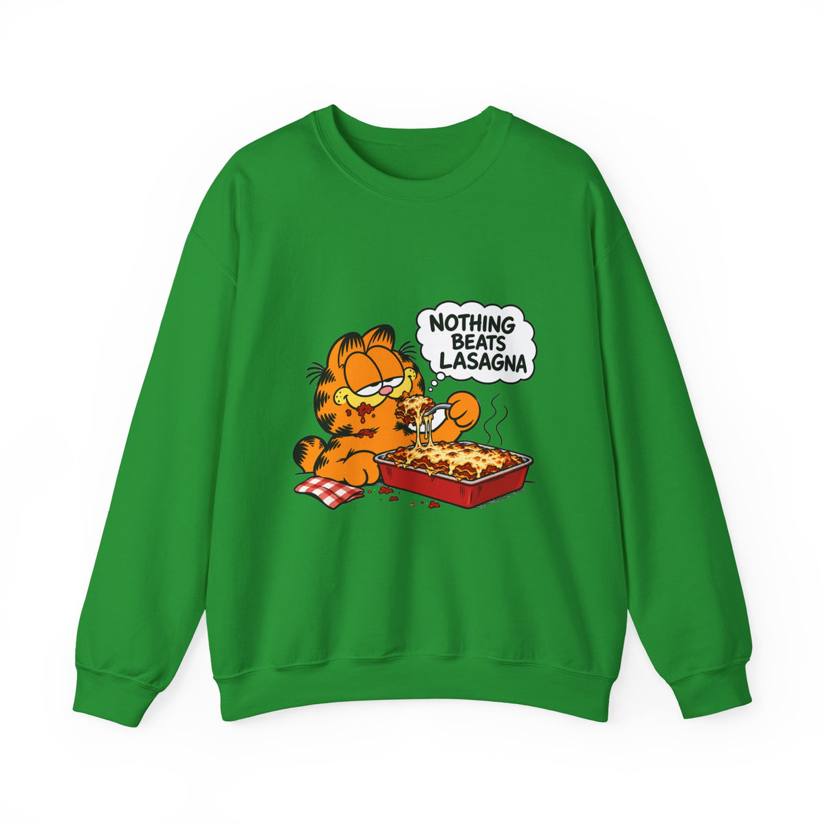 Nothing Beats Lasagna - Crewneck Sweatshirt