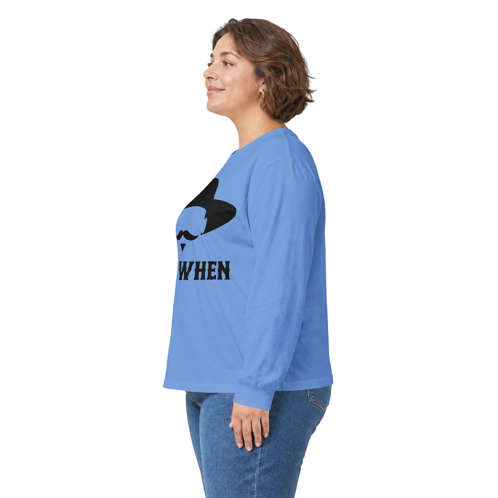 Say When Minimal - Unisex Ultra Cotton Long Sleeve Tee