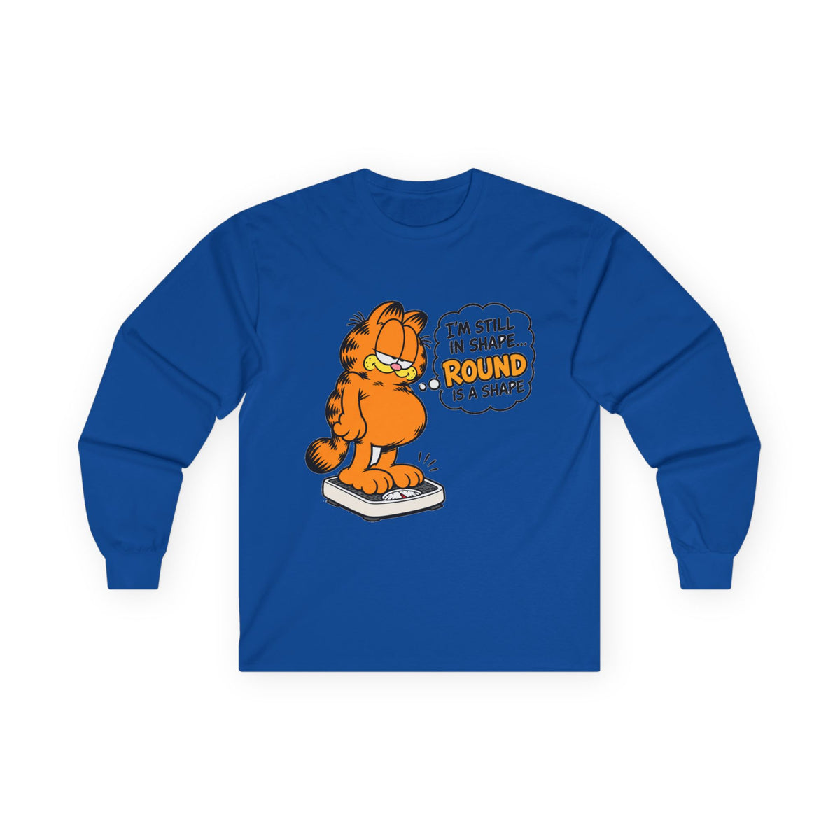 Round Shape Garfield - Unisex Ultra Cotton Long Sleeve Tee