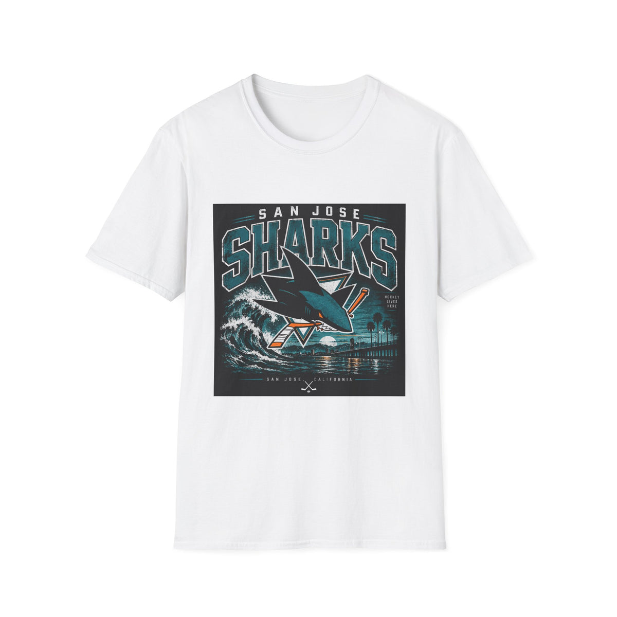 Sharks Wave Hockey Tee - Classic Tee