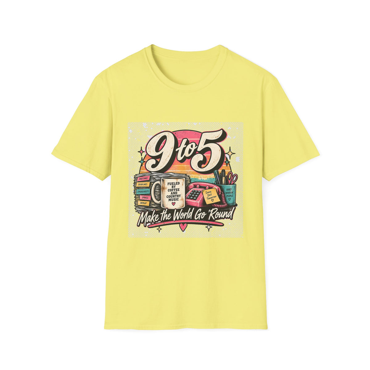 9to5 Make the World Go Round - Classic Tee